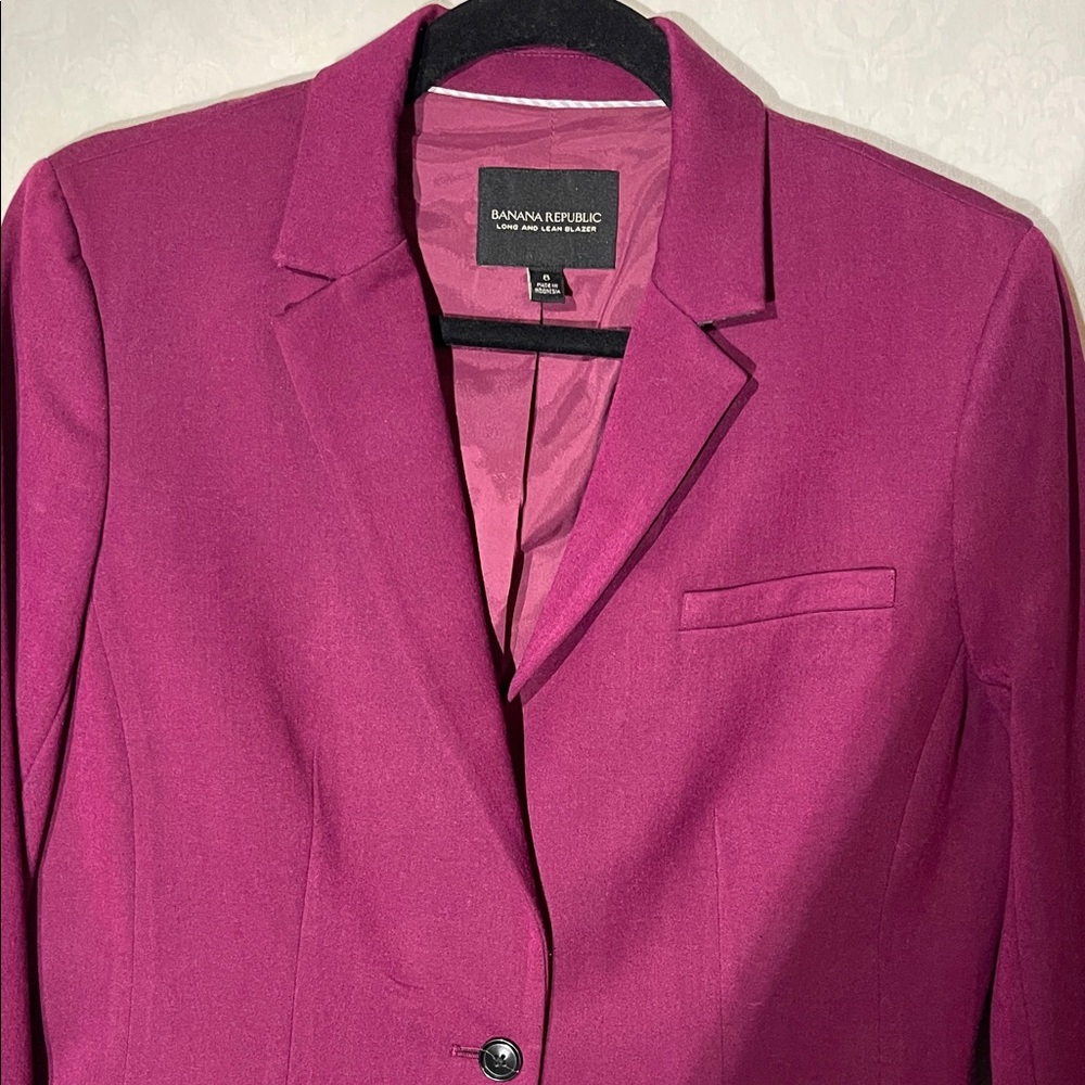 Banana Republic Women's Fuchsia Blazer